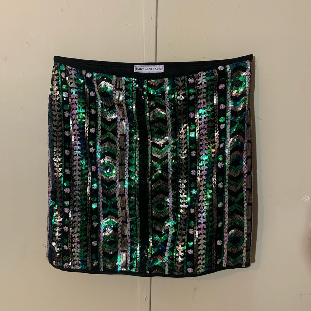 Body Central Sequin Skirt